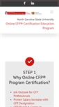 Mobile Screenshot of ncsu.financialplannerprogram.com